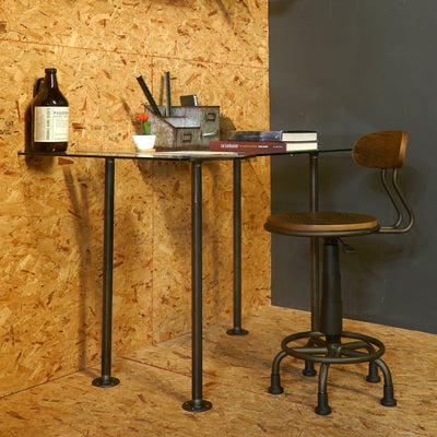 Art By Tate - The Workman Vintage Desk and Reader Shelf